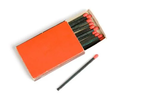 Black Match 스톡 사진