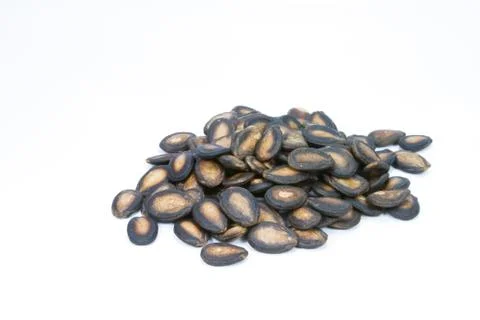 Black melon seeds Stock Photos