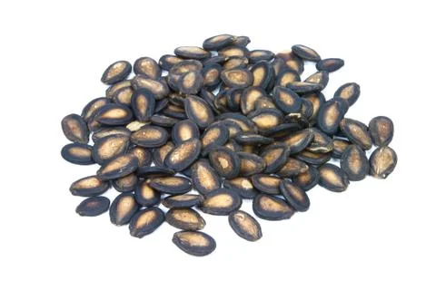 Black melon seeds Stock Photos