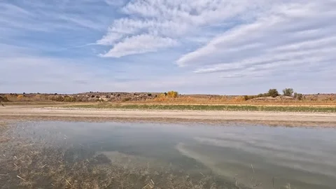Black Mesa State Park, Kenton, Oklahoma, USA. November 6, 2025. Stock Footage 324877604
