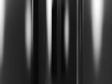 Black metal background Illustrazione stock