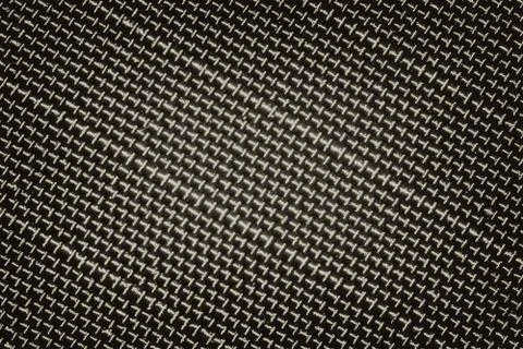 Black metal background texture for text area Stock Photos