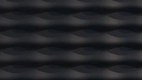 Black metal texture steel pattern. Grey line curve design on abstract black Video stock 201863210