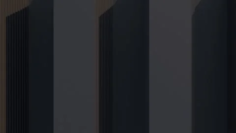 Black metal texture steel pattern. Grey line curve design on abstract black Video stock 201863231