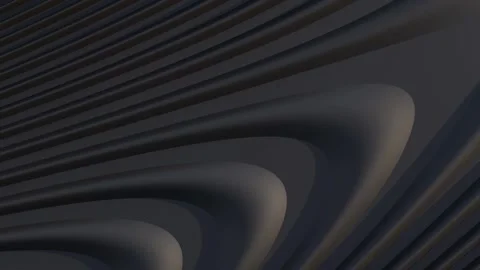 Black metal texture steel pattern. Grey line curve design on abstract black Video stock 201863241