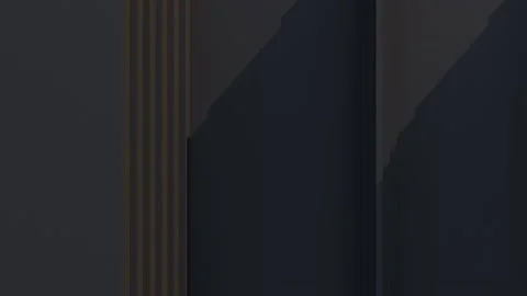 Black metal texture steel pattern. Grey line curve design on abstract black Video stock 201863266