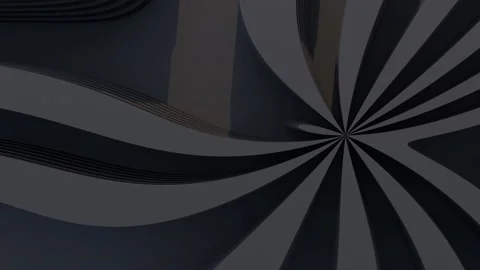 Black metal texture steel pattern. Grey line curve design on abstract black Video stock 201863279