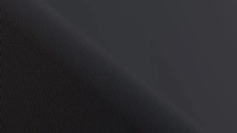 Black metal texture steel pattern. Grey line curve design on abstract black Video stock 201864401