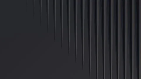 Black metal texture steel pattern. Grey line curve design on abstract black Video stock 201864417