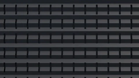 Black metal texture steel pattern. Grey line curve design on abstract black 스톡 동영상 243206450