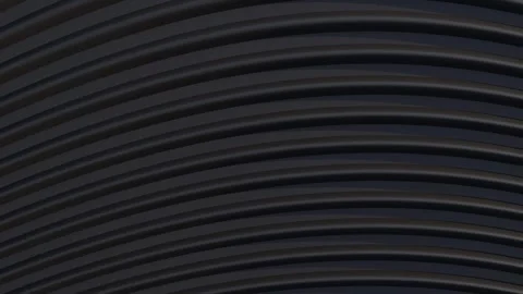Black metal texture steel pattern. Grey line curve design on abstract black 스톡 동영상 243207805
