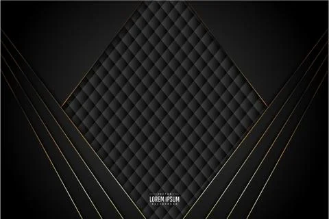 Black metallic background Illustrazione stock