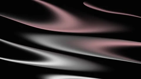 Black metallic liquid waves motion background with glossy highlights, abstract s 库存影片 339263848