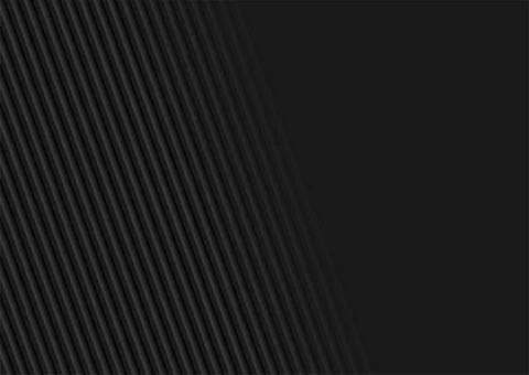 Black minimal stripes technology abstract background Stock Illustration