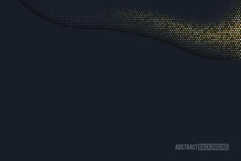 Black minimalistic abstract background Stock Illustration
