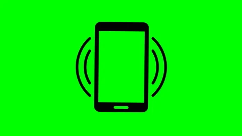 Black mobile green Stock Footage 152763255