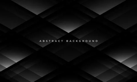 Black modern abstract background dark gray presentation corporate concept. Stock Illustration