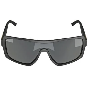Black modern eyewear with large all-glass Stock Illustration