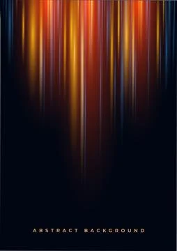 Black modern vertical abstract technology background with glowing high-speed and 스톡 일러스트
