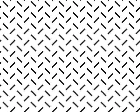 Black monochrome vector seamless geometric parquet background Stock Illustration