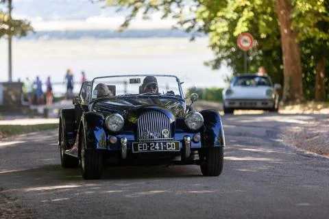 Black  Morgan Plus 4 Foto stock