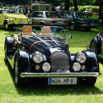 A black morgan plus 8  Foto stock