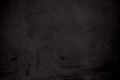 Black Mortar Wall Texture Background. Stock Photos