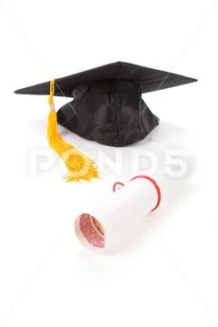 Black Mortarboard Stock Photos