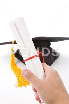 Black Mortarboard Stock Photos