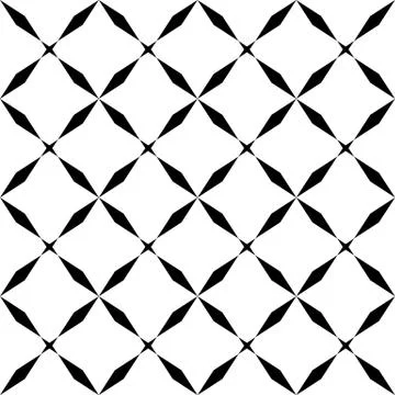 Black mosaic seamless Stock Illustration