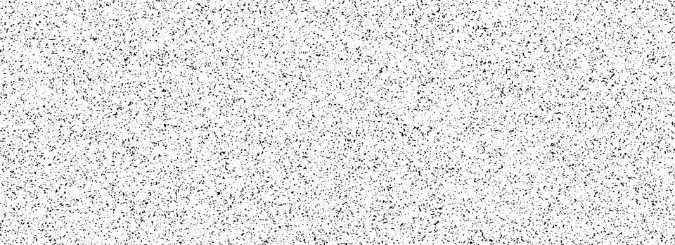 Black mottled dotted pattern. Small grunge sprinkles, particles, dust and spots Stock Illustration