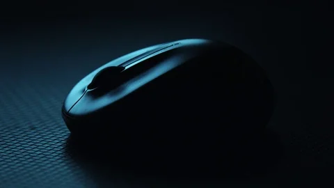 Black Mouse Clicking Video stock 81005929