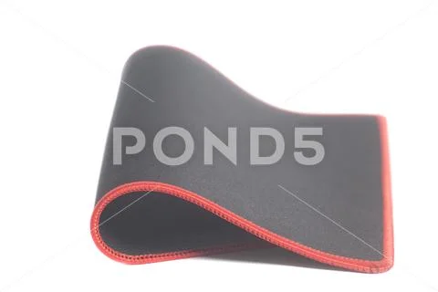 Black mouse pad Stock Photos