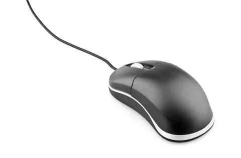 Black mouse Stock-Fotos