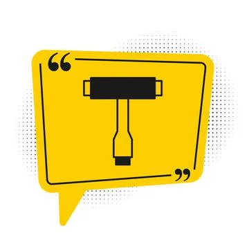 Black Multi-Function All-In-One portable skate tool T-tool for skateboard Stock Illustration