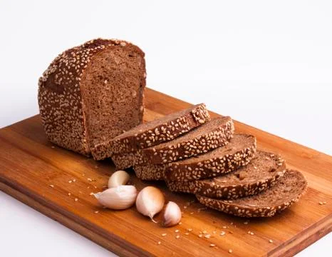 Black Multigrain Bread Stock Photos