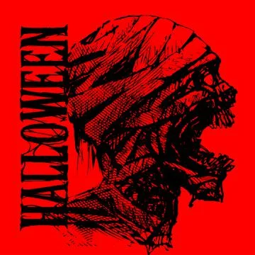 BLACK MUMMY Stock Illustration