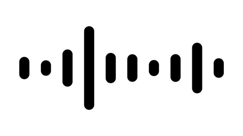 Black Music Equalizer Audio Waveform Spectrum Oscillation Animation Design Stock Footage 341159787
