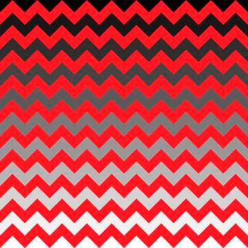 Black n red gradient contour abstract 3d geometrical cubes seamless pattern Stock Illustration