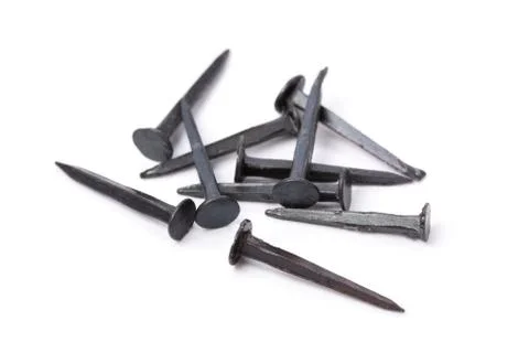 Black nails Stock Photos