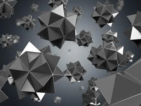 Black nano particles 스톡 일러스트
