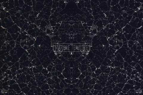 Black natural marble texture vector illustration Stock Illustration