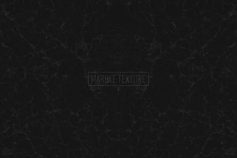 Black natural marble texture vector illustration Stock Illustration