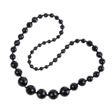 Black necklace Stock Photos