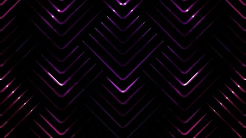 Black Neon Glitch Lines Loop – Abstract Monochrome Retro Static Motion Graphic Video stock 333081260
