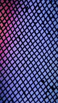Black Net Pattern Background with Dreamy Gradient Colors Stock Illustration