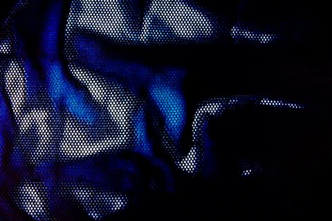 Black net seamless texture background 写真素材