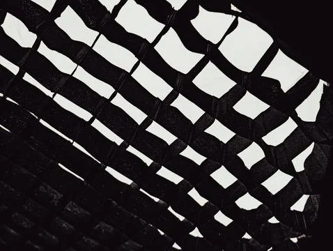 Black Netting Mesh Pattern Abstract Background, Geometric Grid Texture 스톡 사진