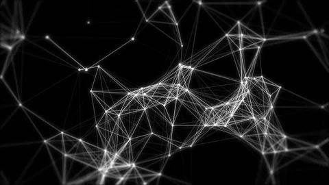 Black network technology background Stock Footage 98994539