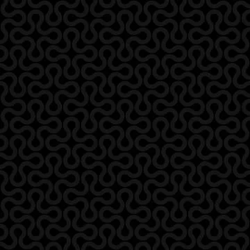 Black Neutral Seamless Pattern for Modern Design in Flat Style. イラスト素材